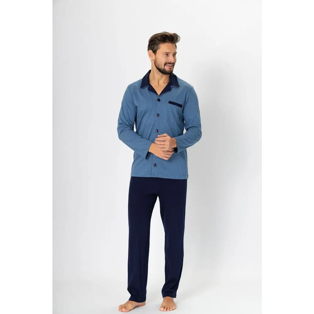 Pyjama m-max - navy blue / L