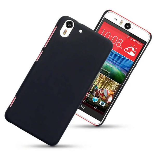 Qubits hybrid matte black case - for htc desire eye