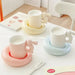 Rabbit coffee cup milk ceramic cup and saucer set design sense ins Nexellus