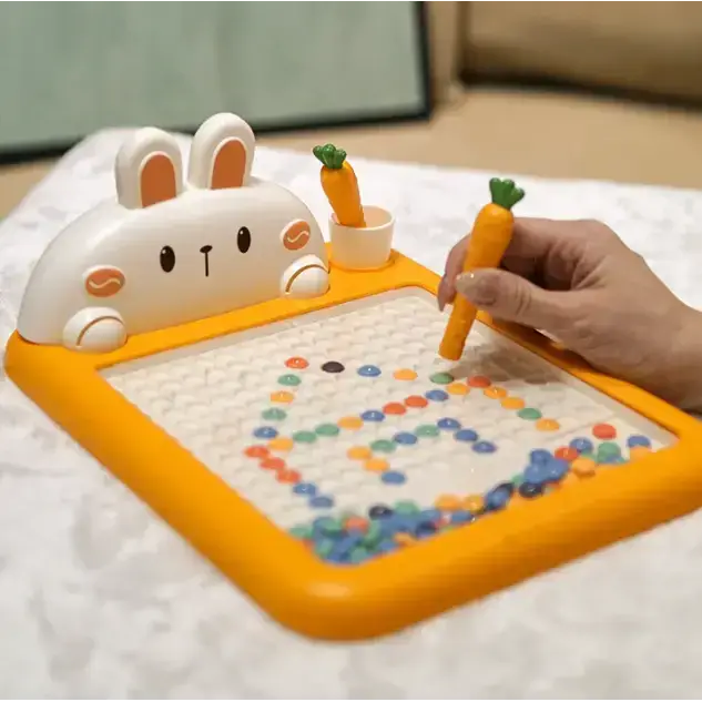 Rabbit magnetic magnetic pen drawing board baby exercise enlightenment Nexellus