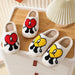 Rabbit Style Cotton Slippers for women in winter, Thick Soles for anti slip Nexellus