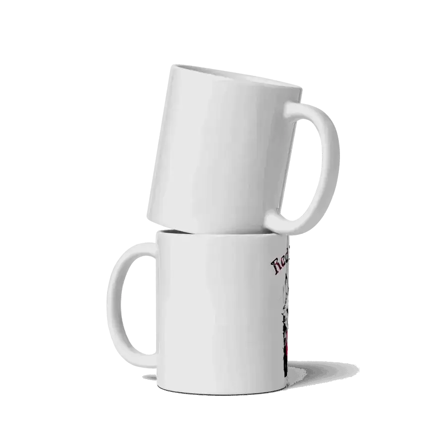 Red blood white mug Nexellus