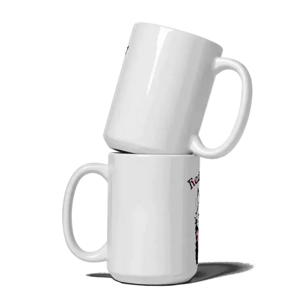 Red blood white mug Nexellus