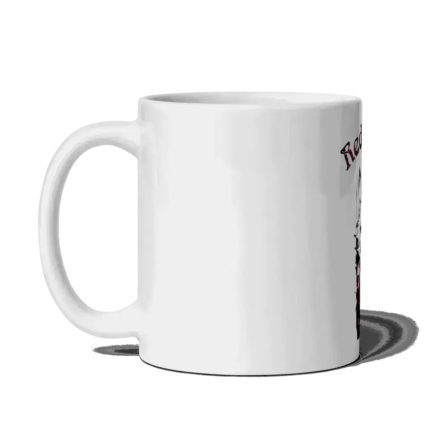 Red blood white mug Nexellus