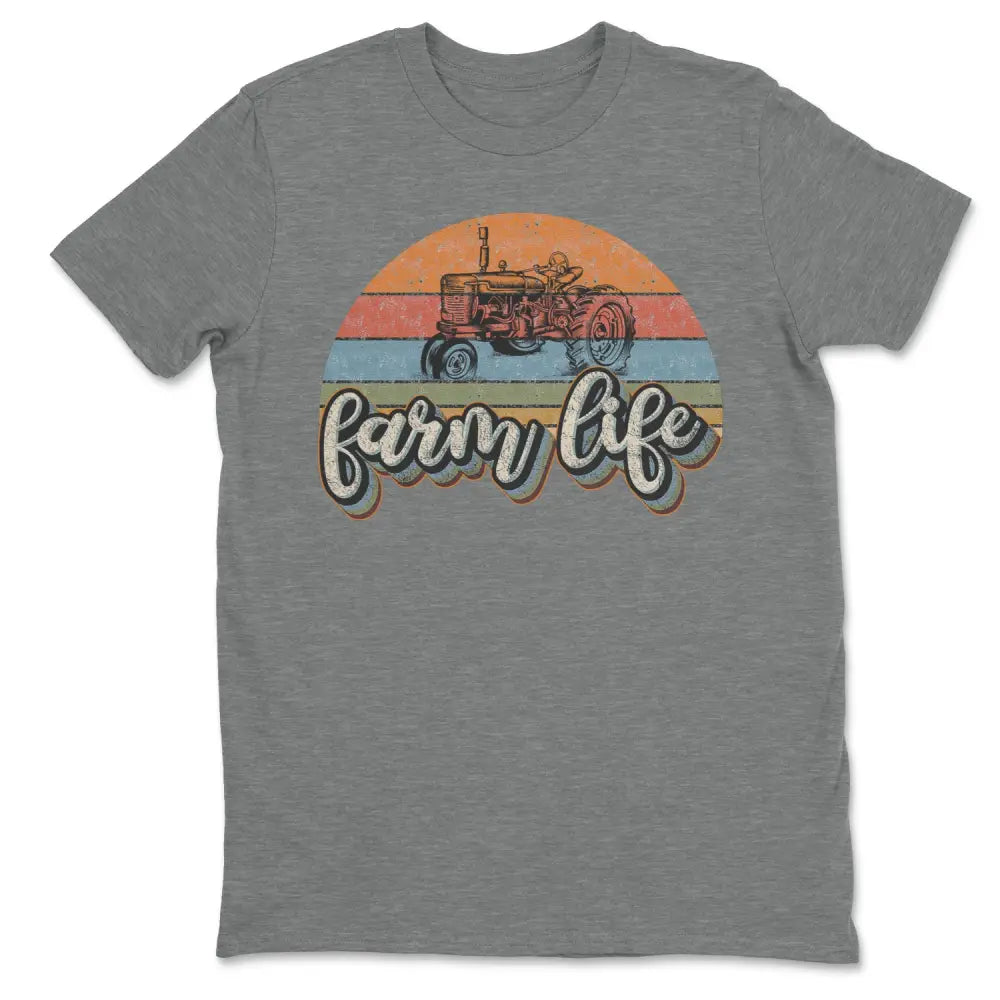 Retro farm life tee