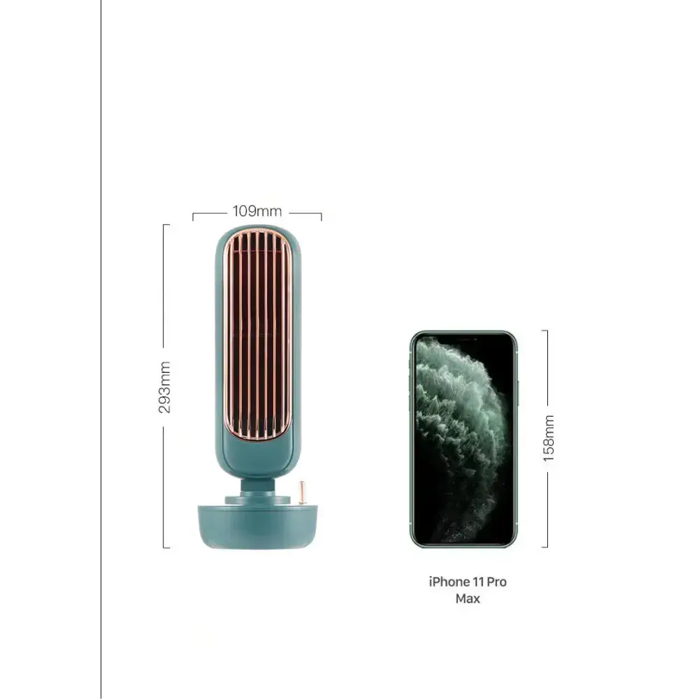 Retro humidification tower fan creative two-in-one spray fan desktop Nexellus