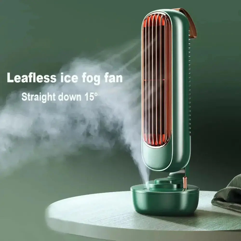 Retro humidification tower fan creative two-in-one spray fan desktop Nexellus