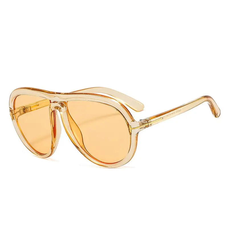 Retro Oversized Pilot Sunglasses for Men & Women Nexellus