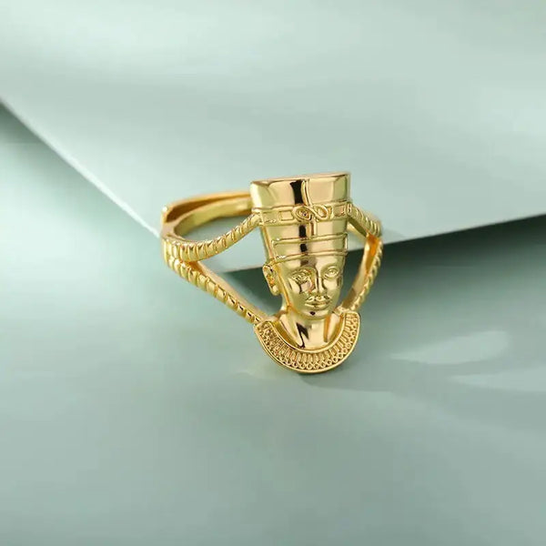 Ring for men and women: egyptian african queen charming african Nexellus