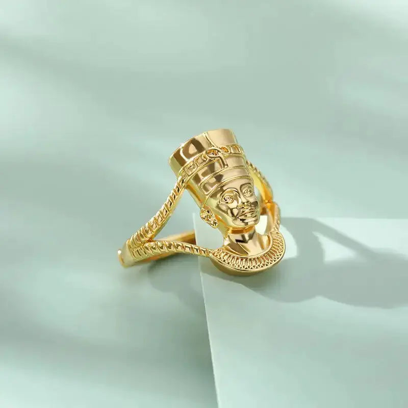 Ring for men and women: egyptian african queen charming african Nexellus