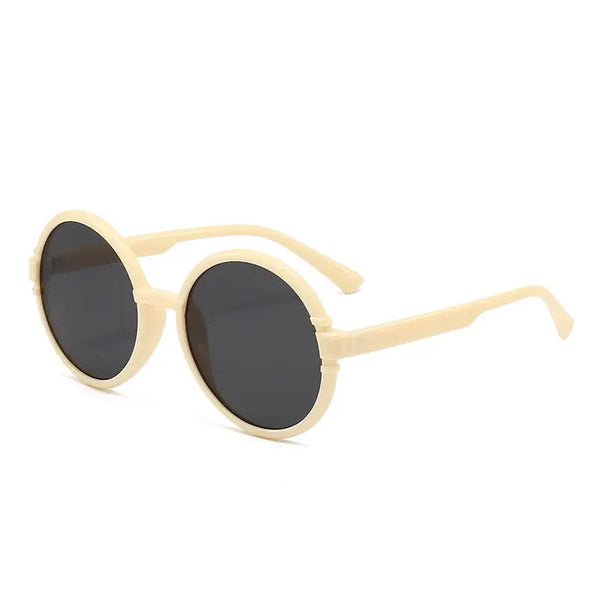 Round Frame Sunglasses Fashion Trend Large Frame Cross-Border Street Photography Concave Type Sunglasses For Men And Women Nexellus