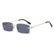 S311 Rimless Square Spring Foot Sunglasses Nexellus