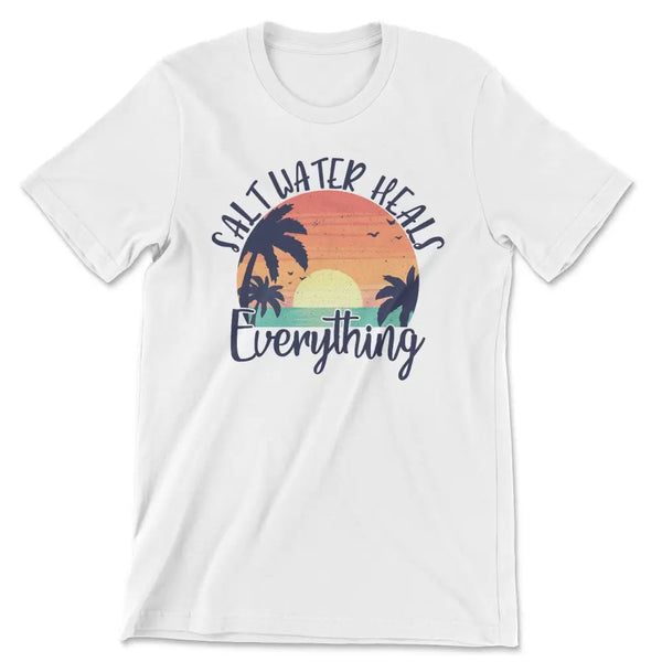 Salt water heals everything tee - X-Large