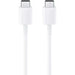 Samsung usb-c to usb-c 3a cable (1.8m) - white