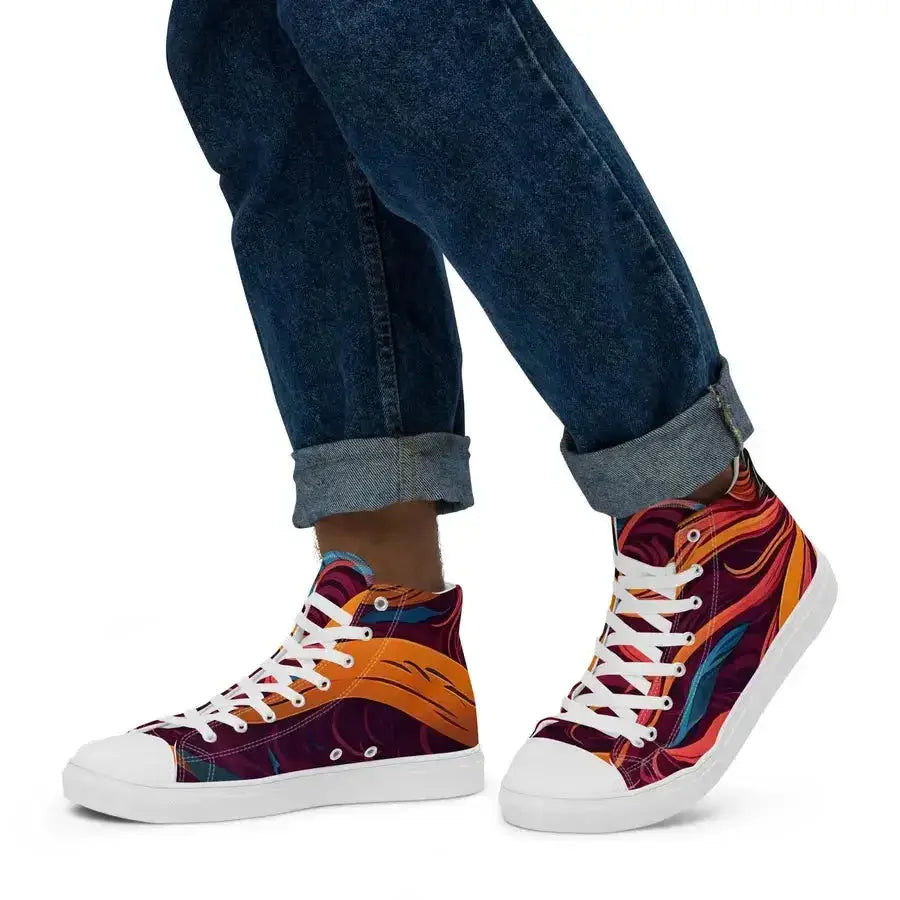 Savage stride men’s high top stylish shoes Nexellus