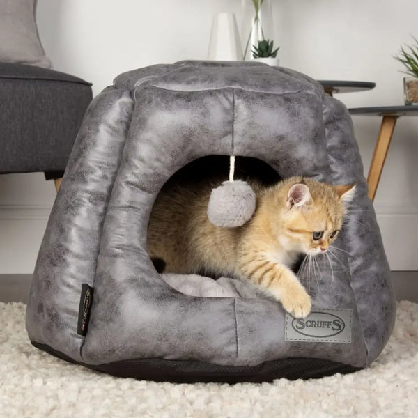 Scruffs & tramps cat bed knightsbridge 48x38 cm grey - Grey