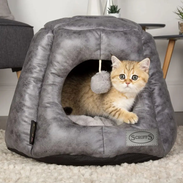 Scruffs & tramps cat bed knightsbridge 48x38 cm grey - Grey