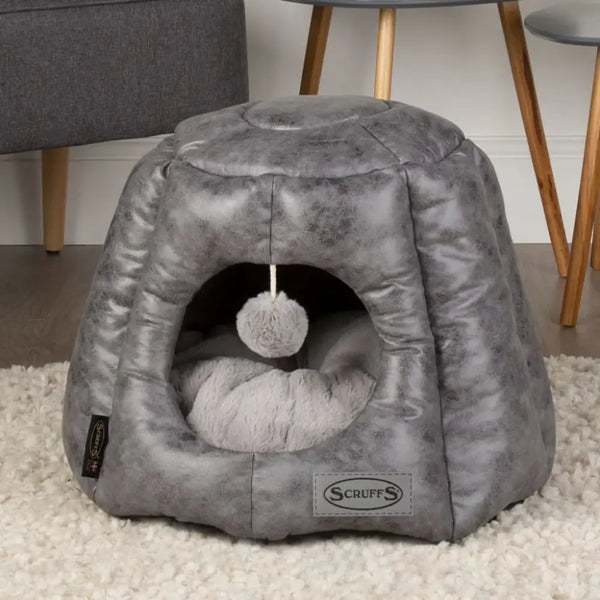 Scruffs & tramps cat bed knightsbridge 48x38 cm grey - Grey