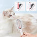 Self-cleaning pet grooming brush - dual-sided sticky comb Nexellus