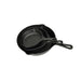 Set of 3 bbq steak pans cast iron - Black