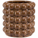 Seville collection large caramel bubble planter - Indoor