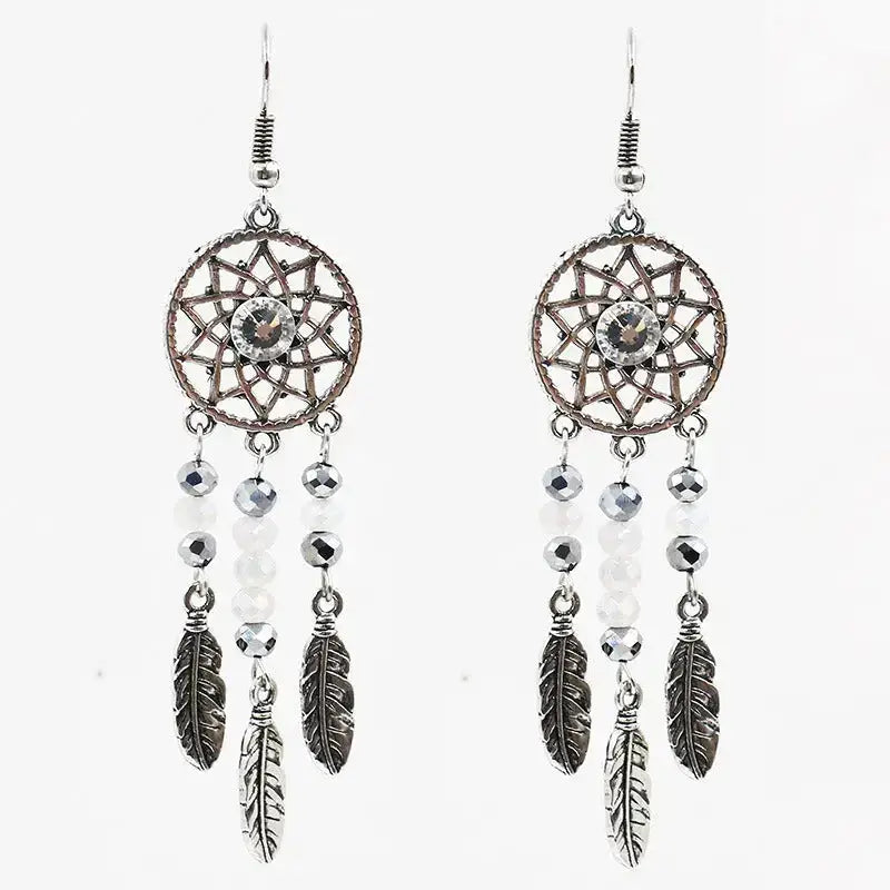 Shang palace style earrings retro tassel earrings Nexellus