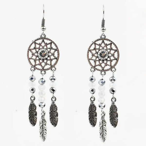 Shang palace style earrings retro tassel earrings Nexellus