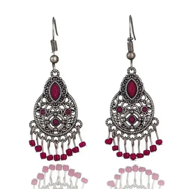 Shang palace style earrings retro tassel earrings Nexellus