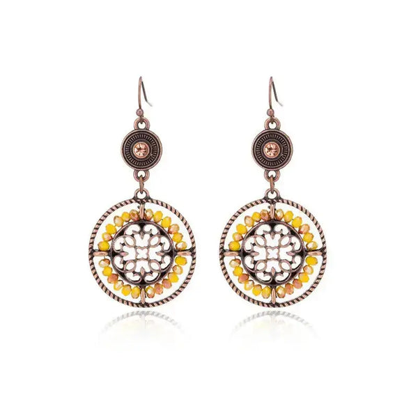 Shang palace style earrings retro tassel earrings Nexellus