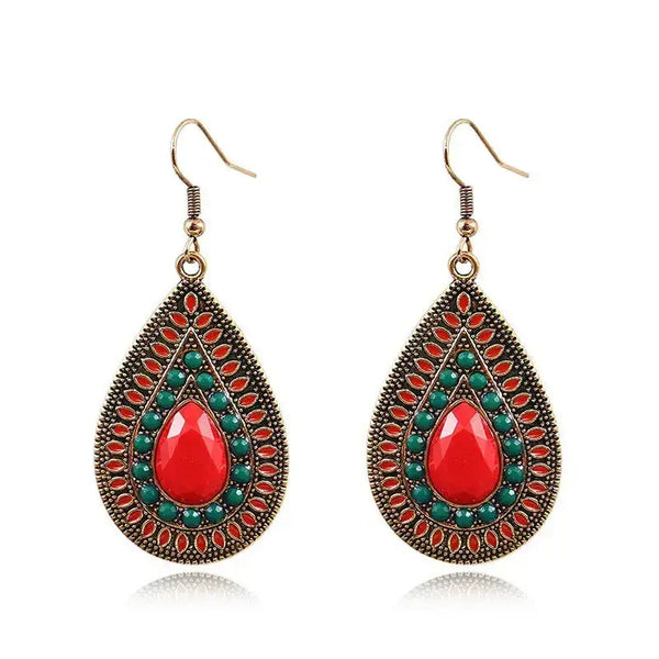 Shang palace style earrings retro tassel earrings Nexellus