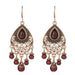 Shang palace style earrings retro tassel earrings Nexellus