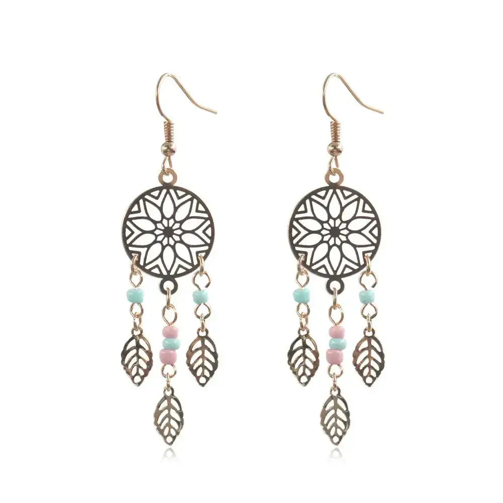 Shang palace style earrings retro tassel earrings Nexellus