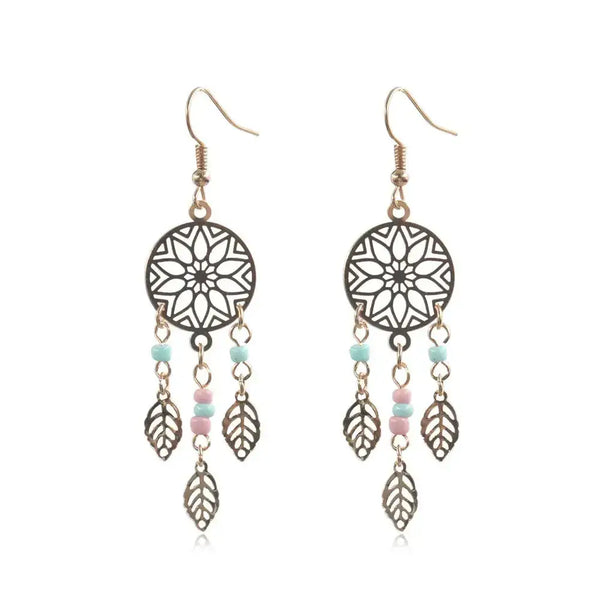 Shang palace style earrings retro tassel earrings Nexellus