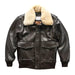 Sheepskin jacket casual aviation flight suit leather jacket Nexellus