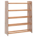 Shoe rack brown 65x24x81 cm engineered wood Nexellus