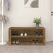 Shoe rack smoked oak 100x35x45 cm engineered wood Nexellus