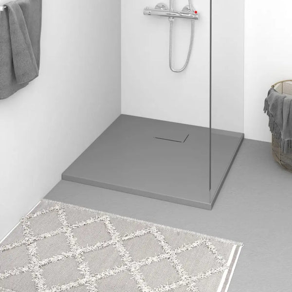 Shower base tray smc grey 80x80 cm Nexellus