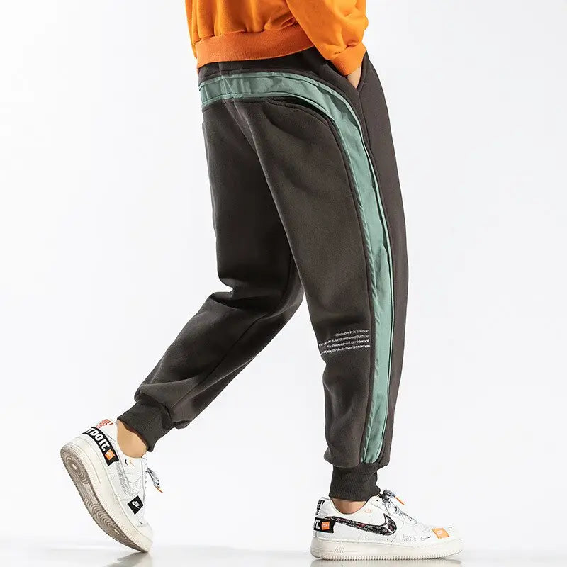 Side Striped Sweatpants Men Brand New Jogger Pants Men Fashion Streetwear Hip Hop Trousers Male Loose Fit Harem Pants Nexellus