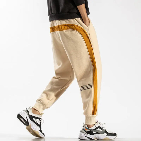 Side Striped Sweatpants Men Brand New Jogger Pants Men Fashion Streetwear Hip Hop Trousers Male Loose Fit Harem Pants Nexellus