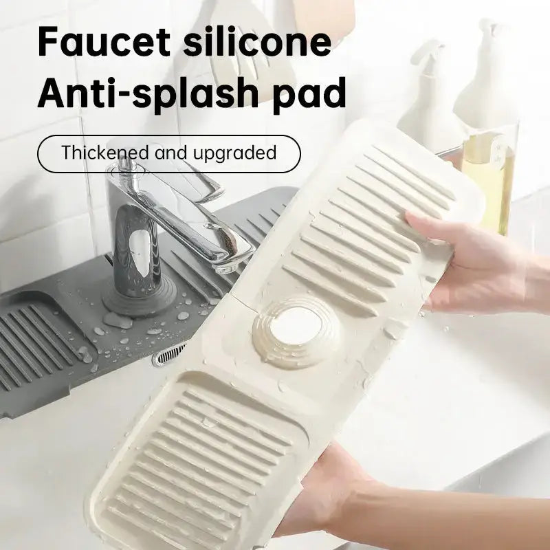 Silicone drain pad faucet drain pad kitchen countertop sink drain Nexellus