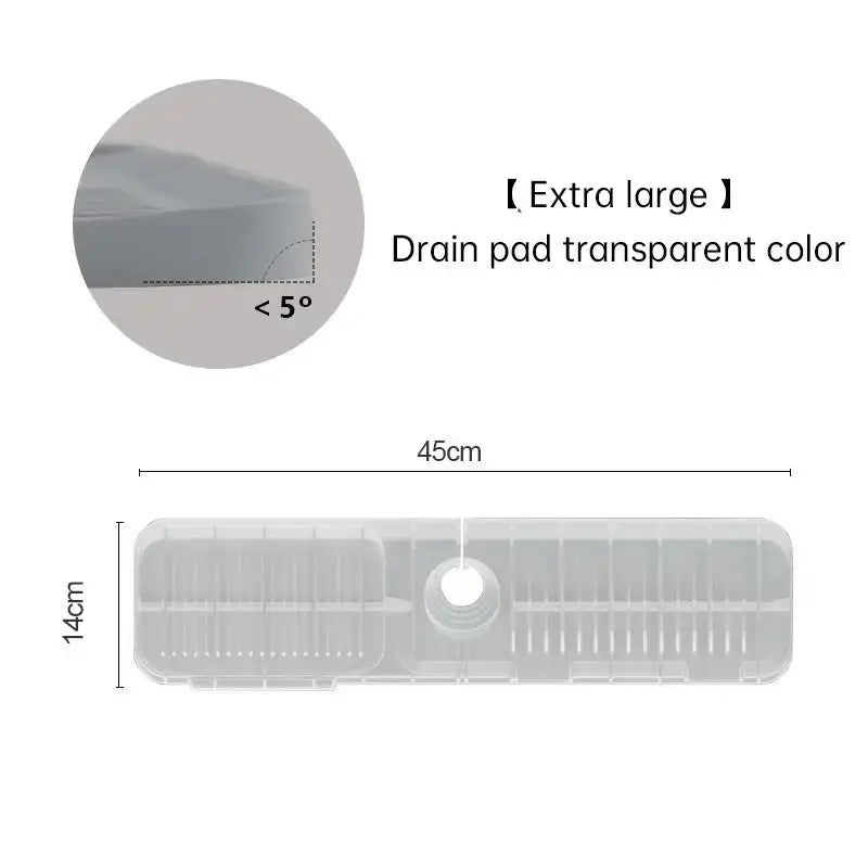 Silicone drain pad faucet drain pad kitchen countertop sink drain Nexellus