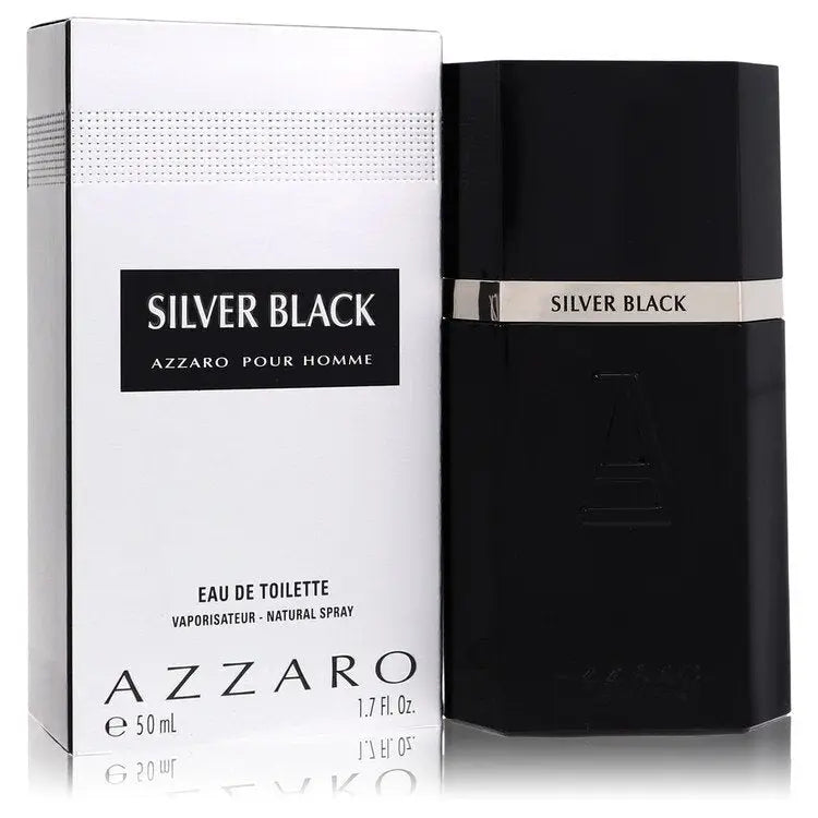 Silver black eau de toilette spray by azzaro eau de