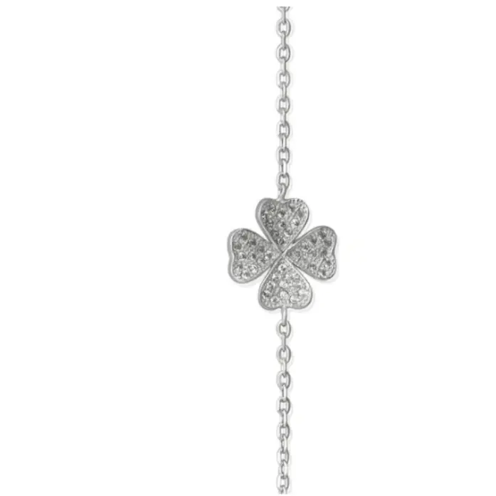 Silver Four leaf  Clover  Bracelet for Women - Nexellus