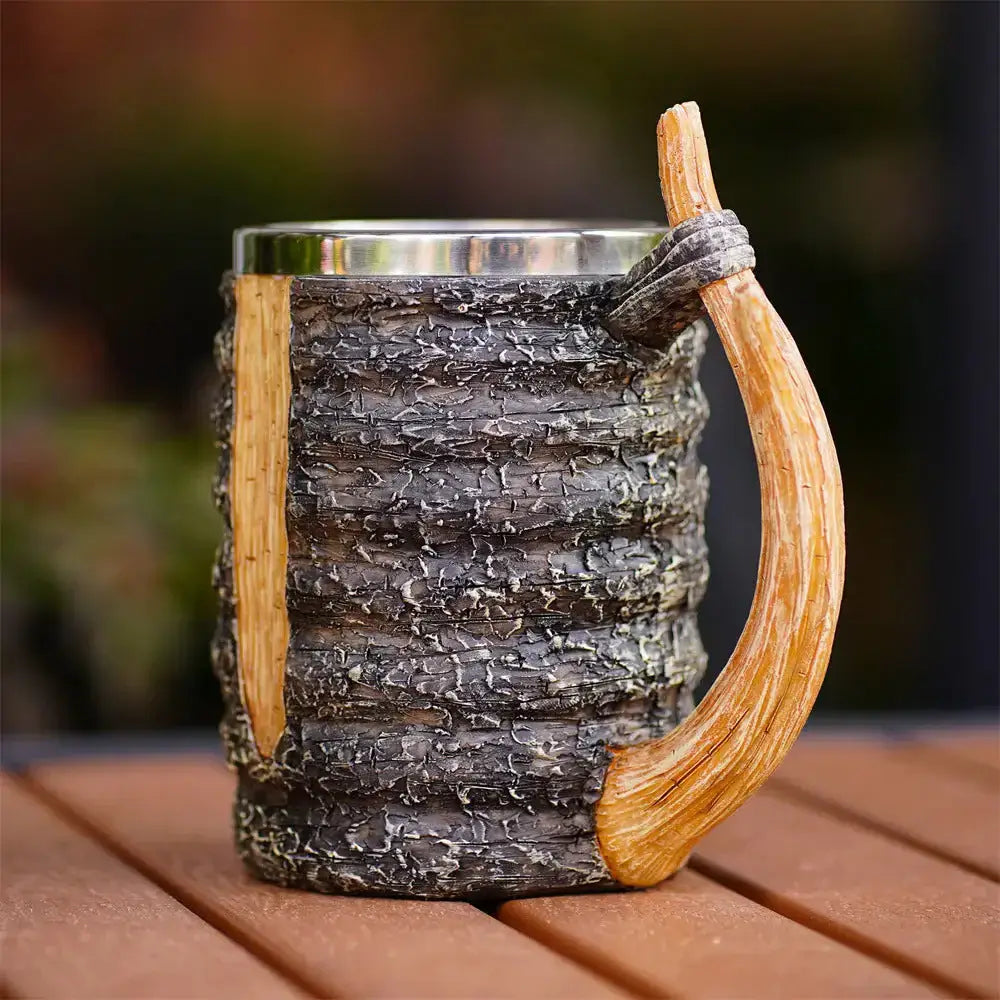 Simulation branch handle mug back to nature log beer cup home cup with Nexellus