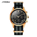 Sinobi men's golden business wrist watches 007 series Nexellus