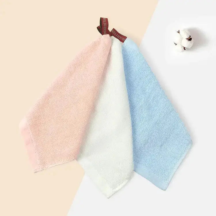 Small square towel, all cotton 20 * 20, kindergarten pure cotton small Nexellus