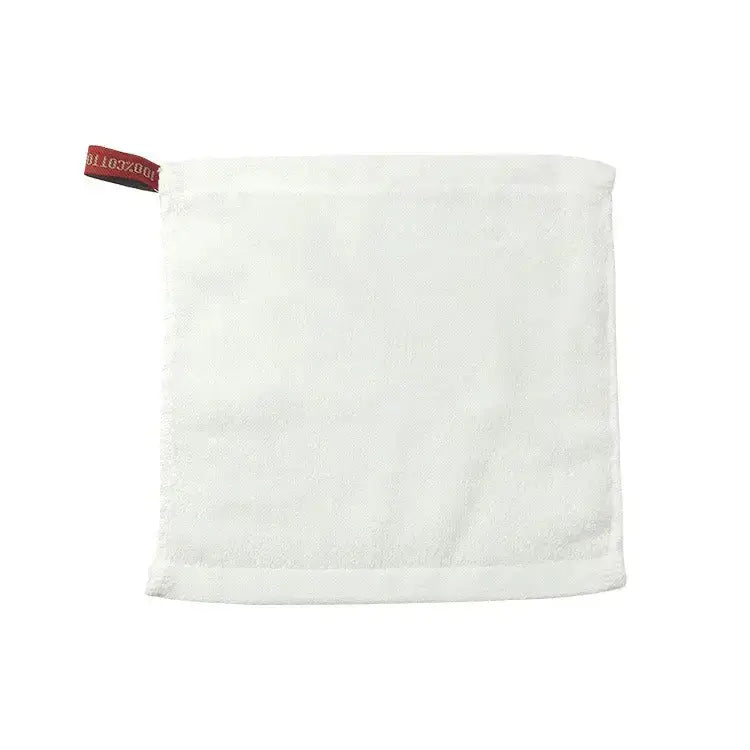 Small square towel, all cotton 20 * 20, kindergarten pure cotton small Nexellus