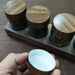 Small tea can coffee bean storage can display glass sealed can Nexellus