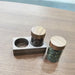 Small tea can coffee bean storage can display glass sealed can Nexellus