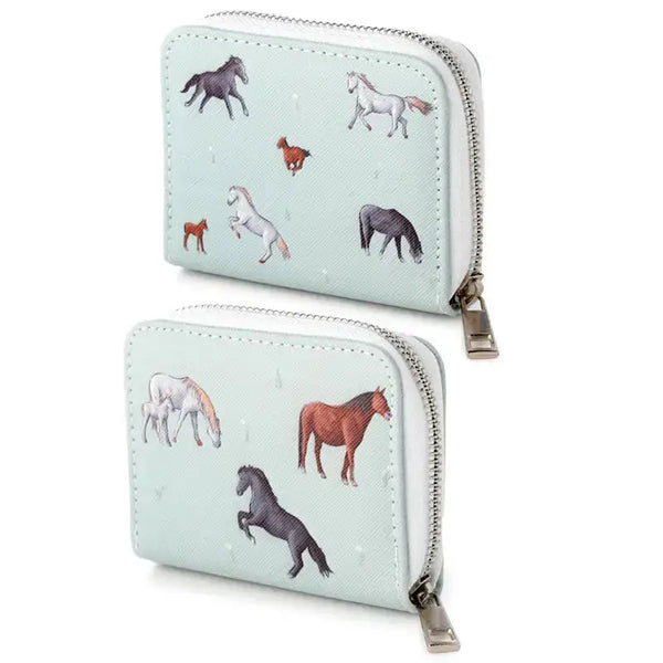 Small zip around wallet - willow farm horses Nexellus